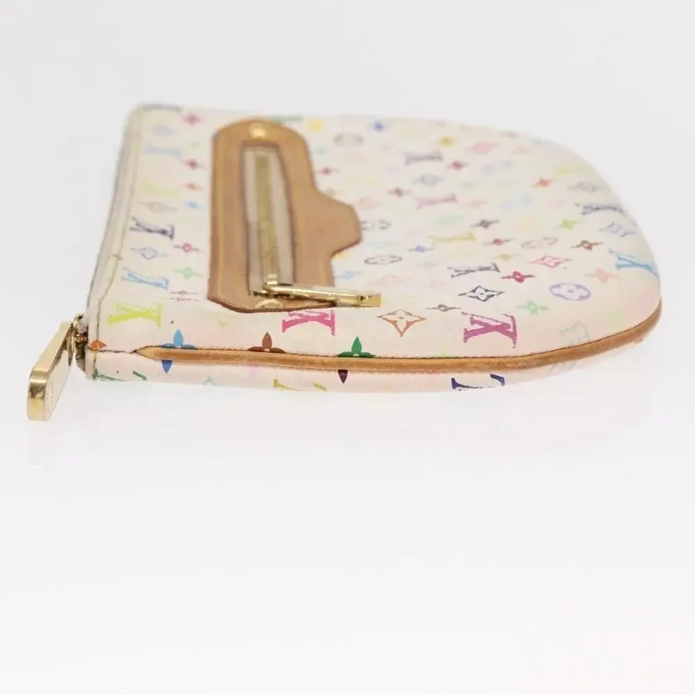Louis Vuitton Monogram Multicolor Pochette GM Pouch White